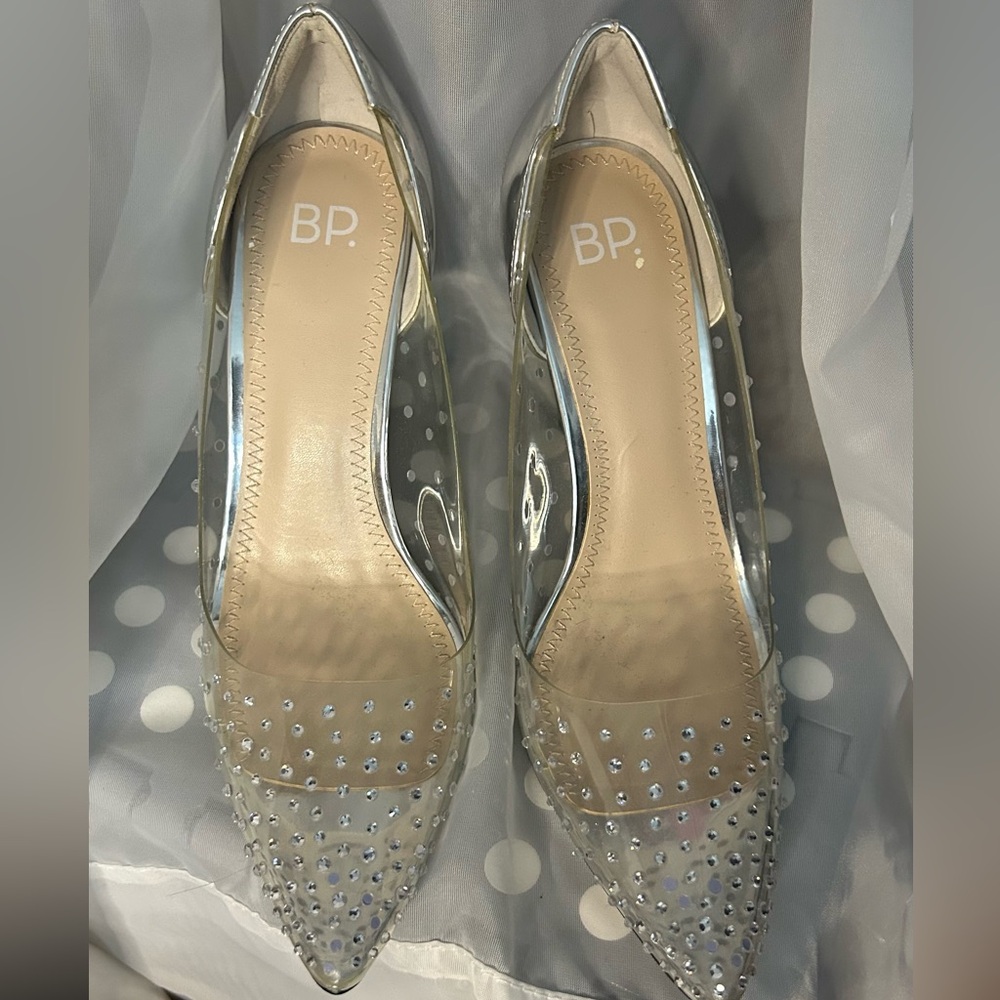 Clear Rhinestone Heel - Picture 3 of 3